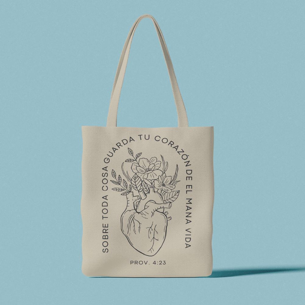 Guarda tu corazón Tote Bag